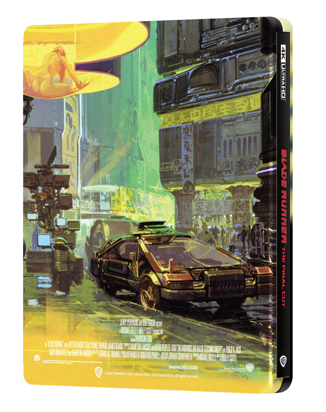 Coffret Steelbook Steelbook Blade Runner 4K Blu-ray Manta Lab Exclusive ME#40 - Disponible en un clic