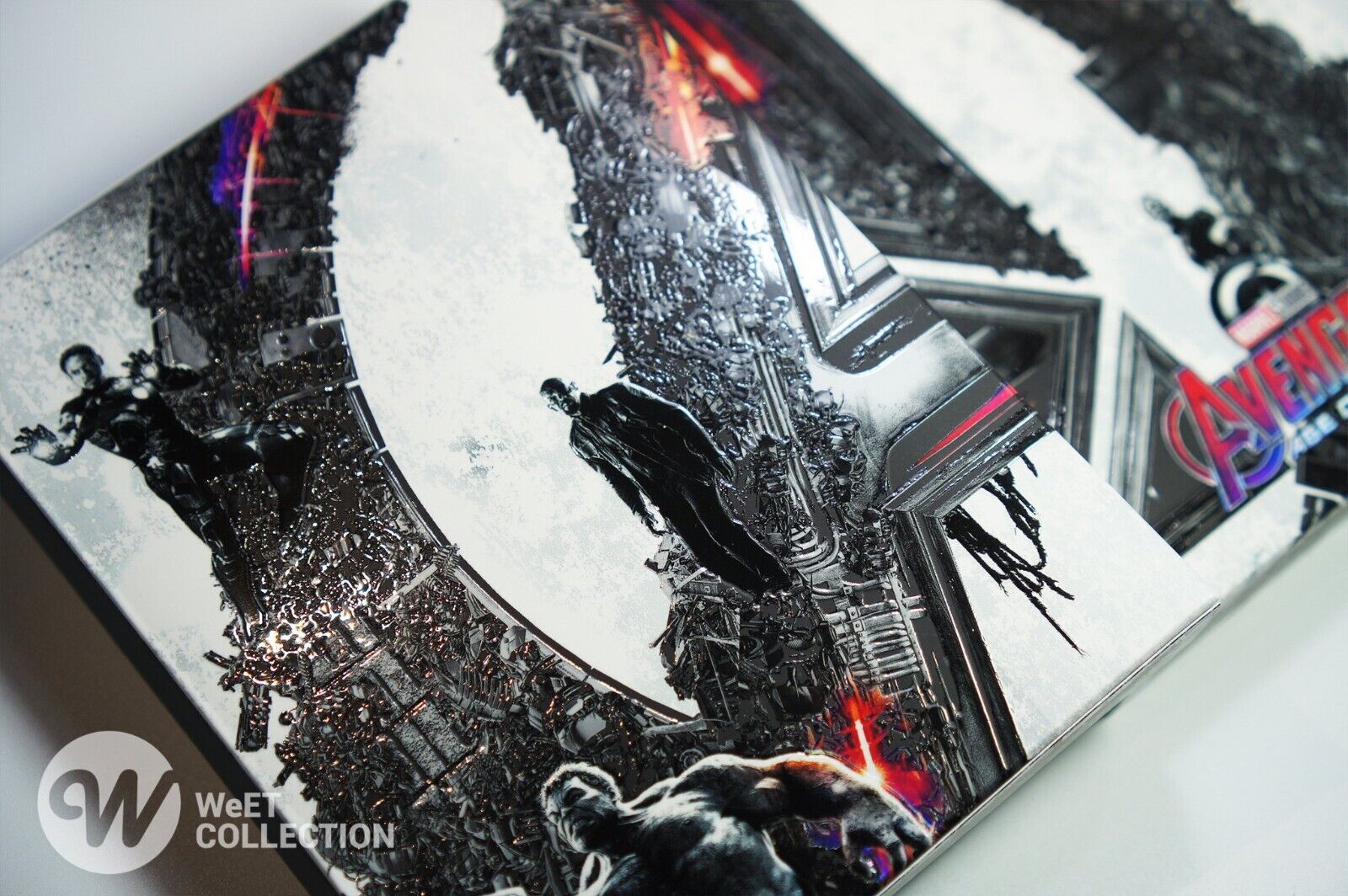 Avengers : L'Ère d'Ultron 4K+2D+3D Blu-ray SteelBook Collection WeET Exclusive #15 Fourreau intégral A1