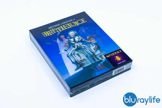 Beetlejuice 4K  Blu-ray Steelbook Lenticular Slip HDzeta Silver Label