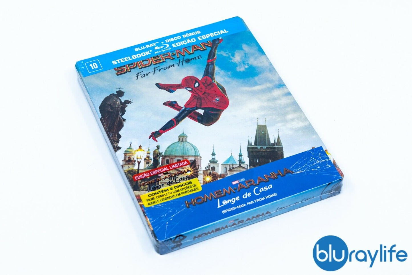 Spider-Man: Far From Home Blu-ray Steelbook Amazon Brazil Exclusive