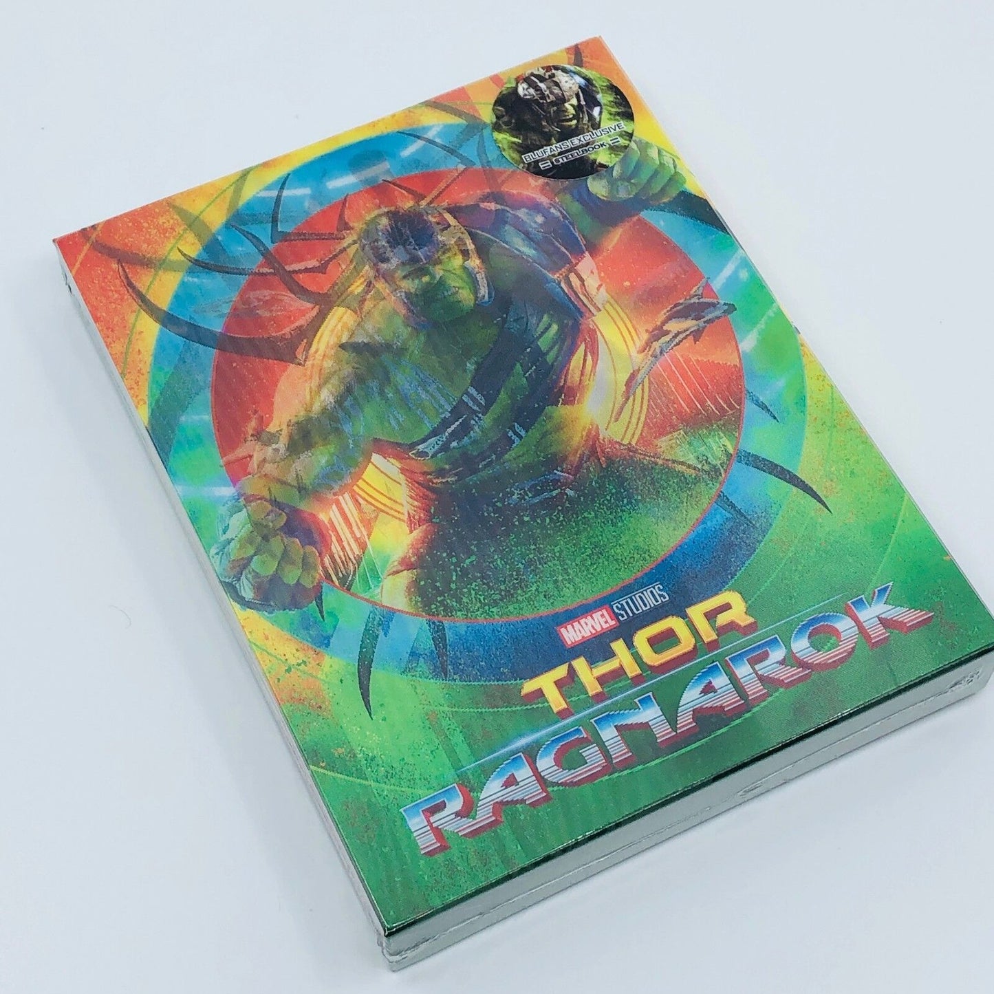 Thor: Ragnarok 3D+2D Blu-ray Steelbook Blufans Exclusive #44 Lenticuar Slip