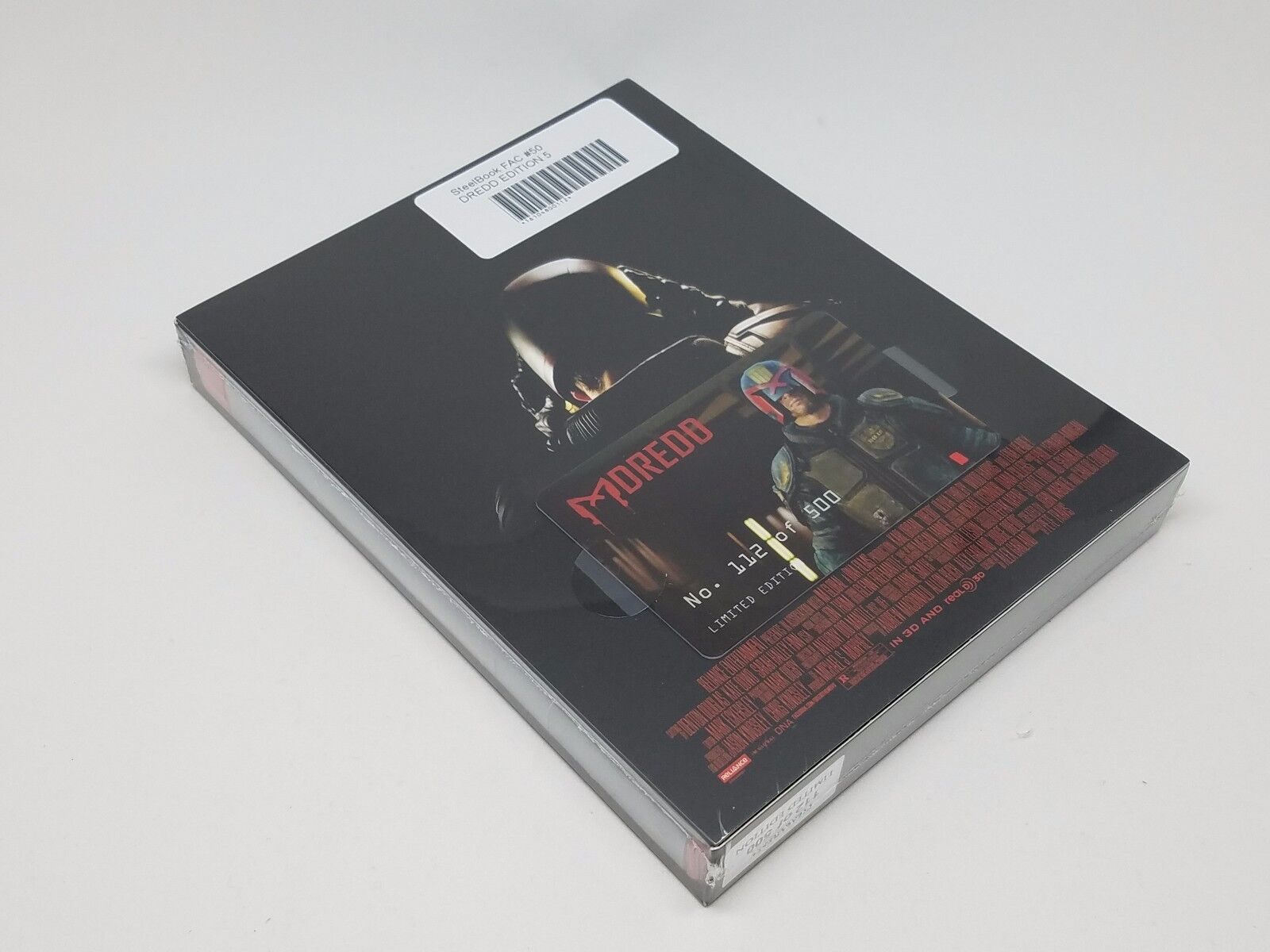 Dredd 3D+2D Blu-ray Collection Filmarena #50 E5 Full Slip