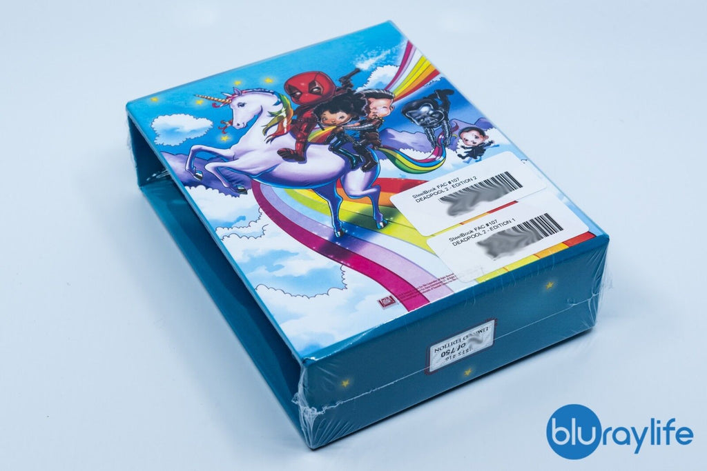 Coffret Steelbook 4K Blu-ray Deadpool 2, Collection Filmarena n° 107 (boîte vide)