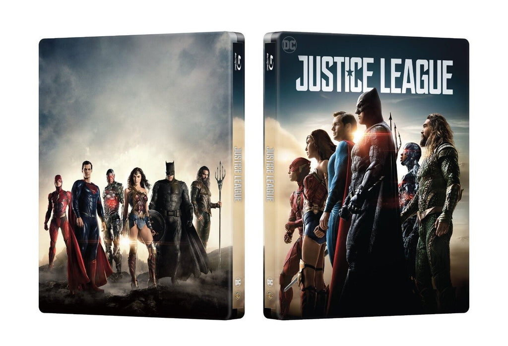 Justice League 3D Blu-ray Steelbook Manta Lab Exclusive ME#15 Double Lenticular Full Slip
