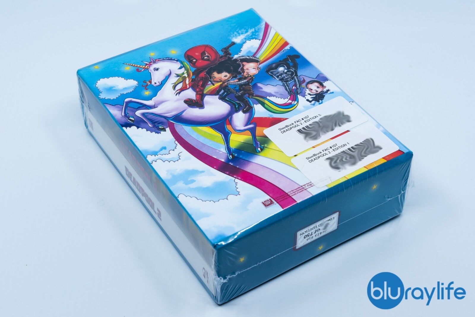 Coffret Steelbook 4K Blu-ray Deadpool 2, Collection Filmarena n° 107, épisodes 1 et 2