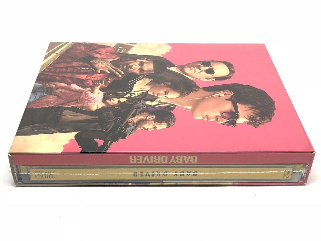 Baby Driver Blu-ray Steelbook  HDzeta Silver Label