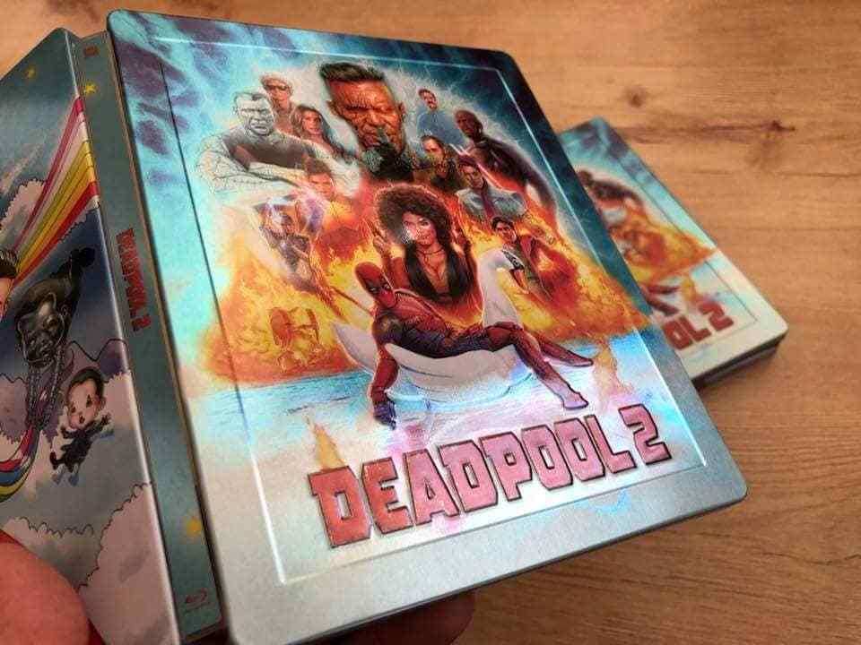 Coffret Steelbook Blu-ray Deadpool 2, Collection Filmarena n° 107 E5B, Quarter Slip