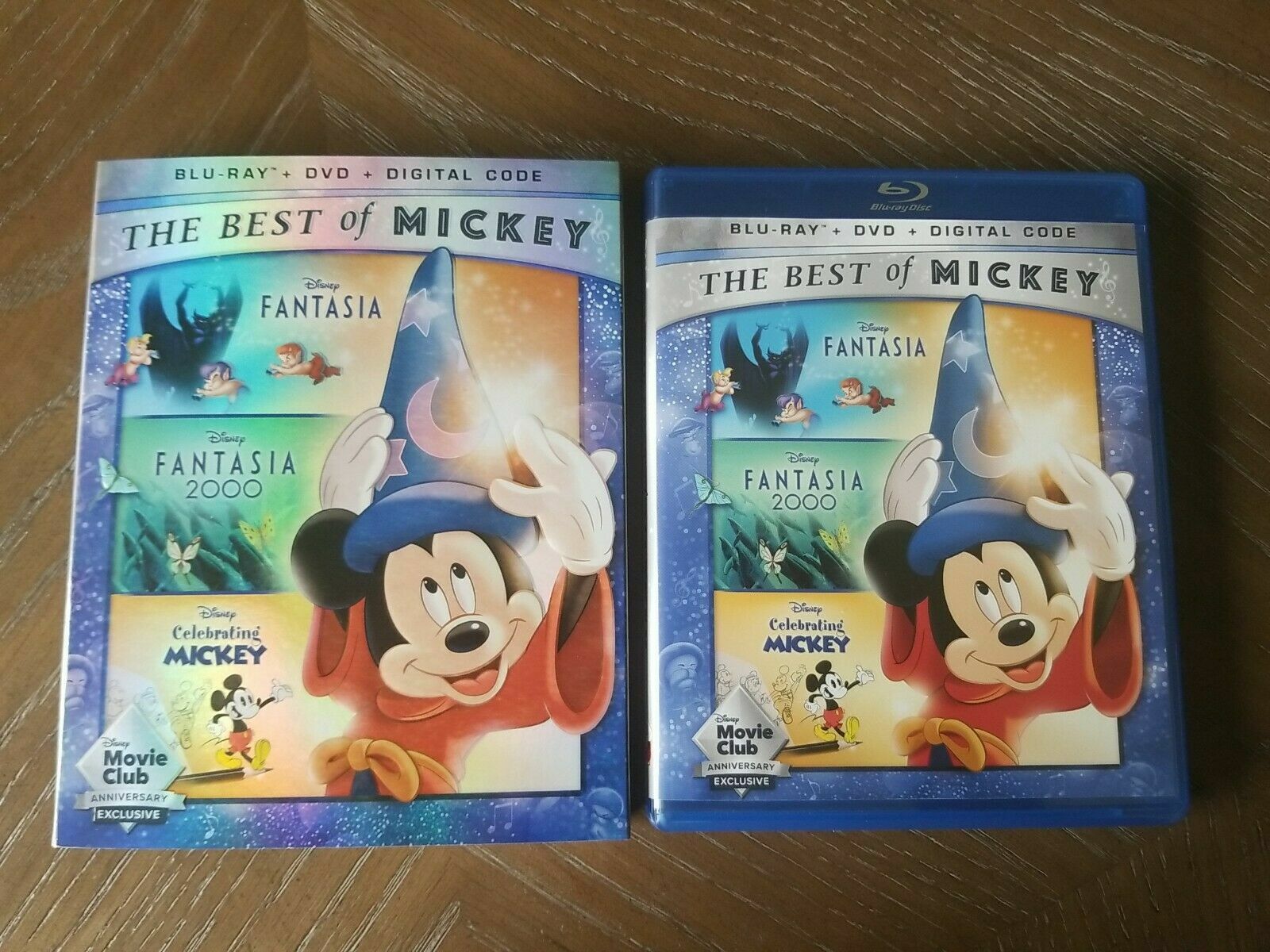 Le Meilleur de Mickey (Coffret Blu-ray 3 disques, 2021) avec fourreau Disney Fantasia 2000