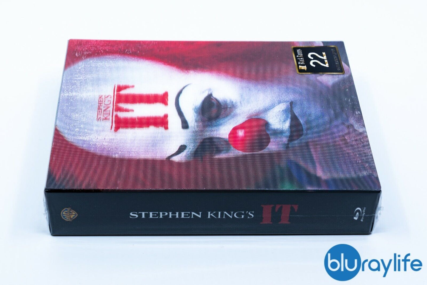 IT (1990) Blu-ray Steelbook Black Barons #22 Lenticular XL Full Slip