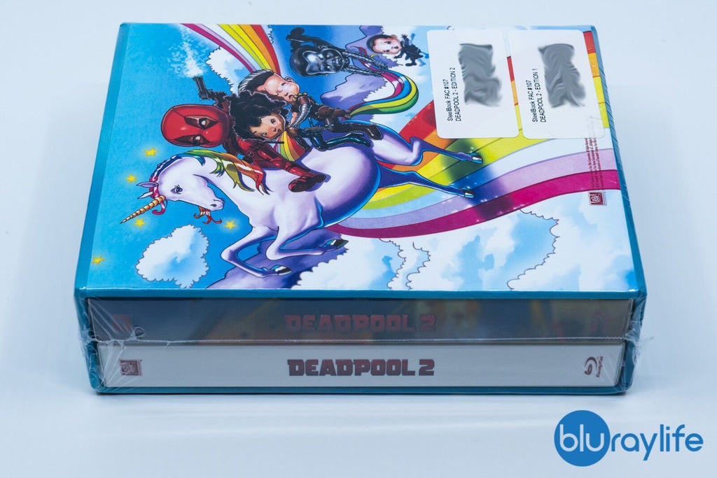 Coffret Steelbook Blu-ray 4K Deadpool 2 Filmarena Collection #107 E1 + E2 + E3 (Lancer-coller)