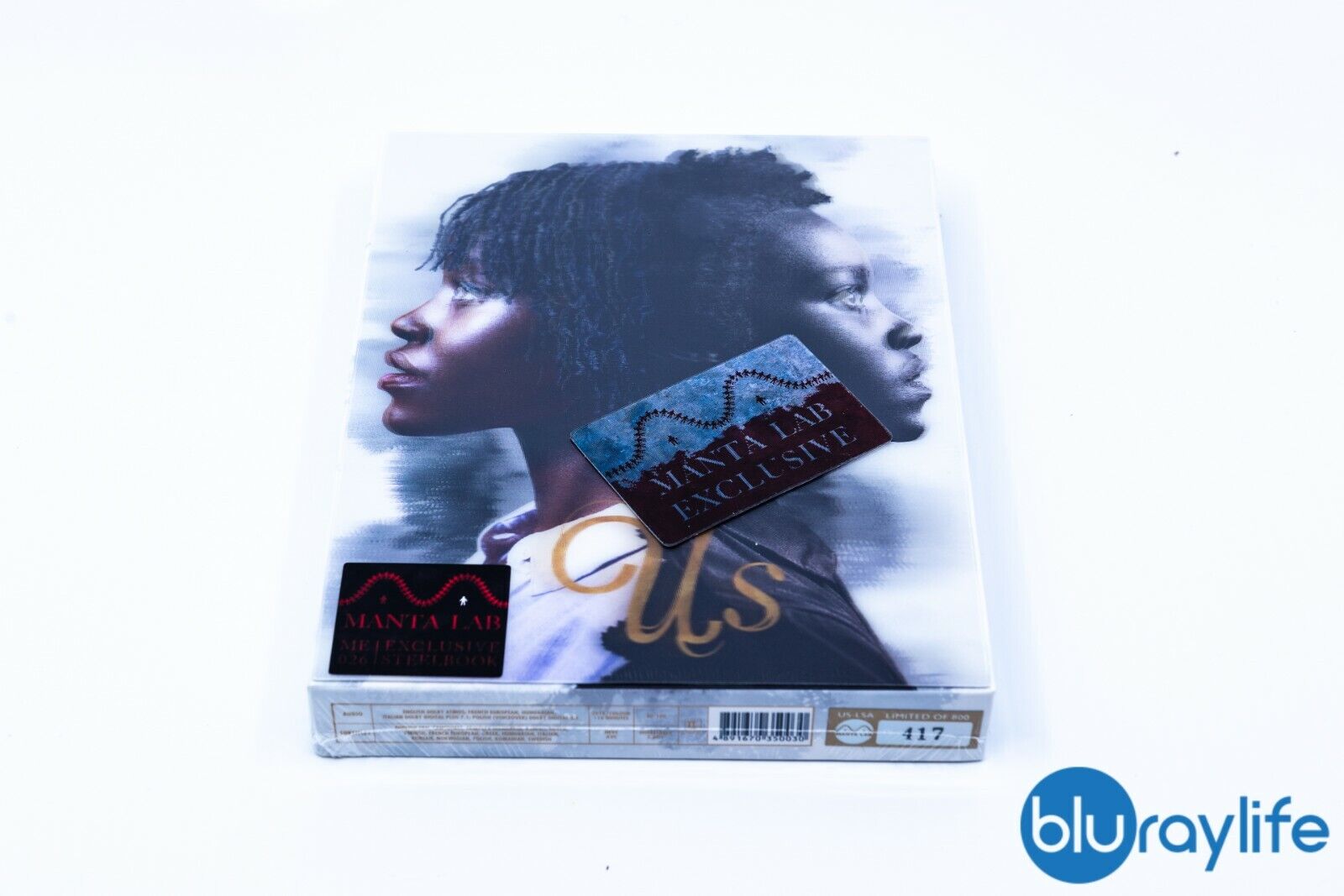 Blu-ray 4K Steelbook américain Manta Lab Exclusive ME#26 Pochette lenticulaire A