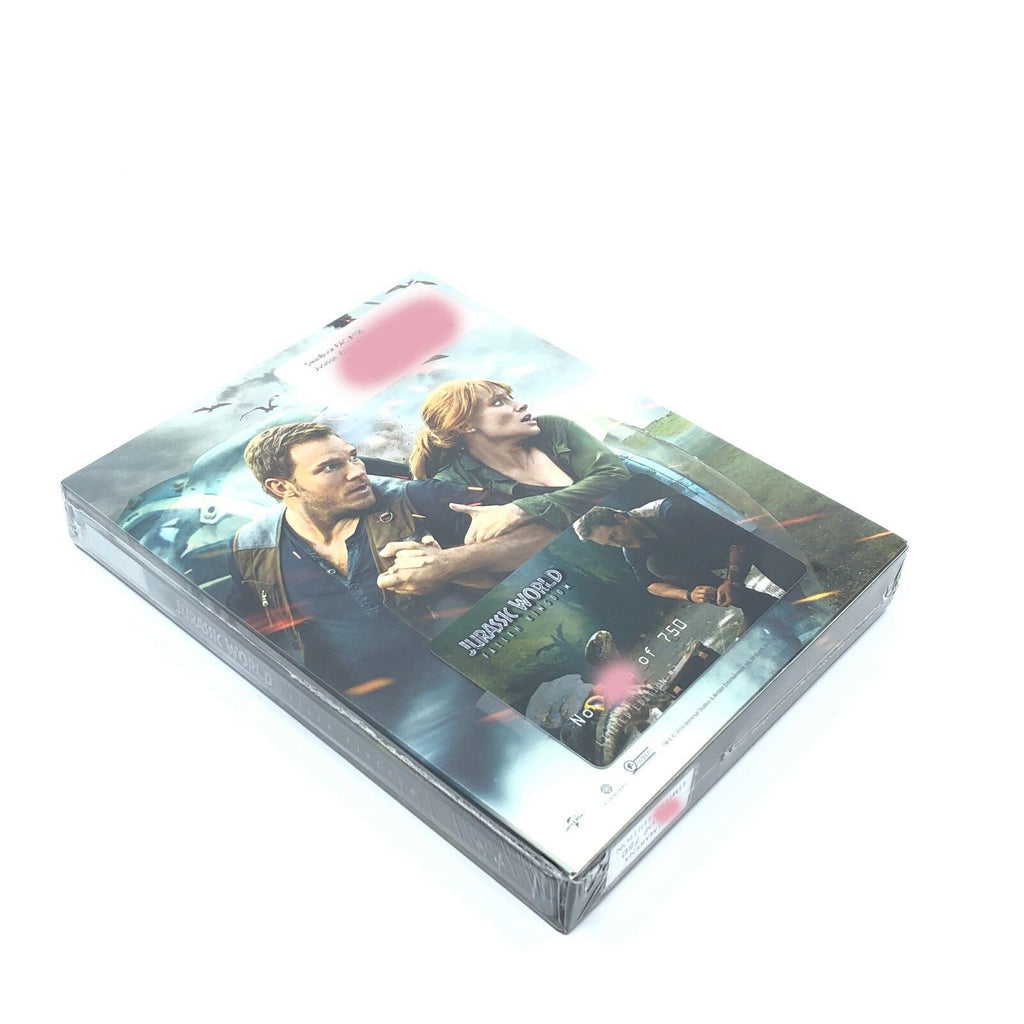 Jurassic World : Fallen Kingdom 3D+2D Blu-ray Steelbook Collection Filmarena n° 106 E2 Lenticulaire Full Slip