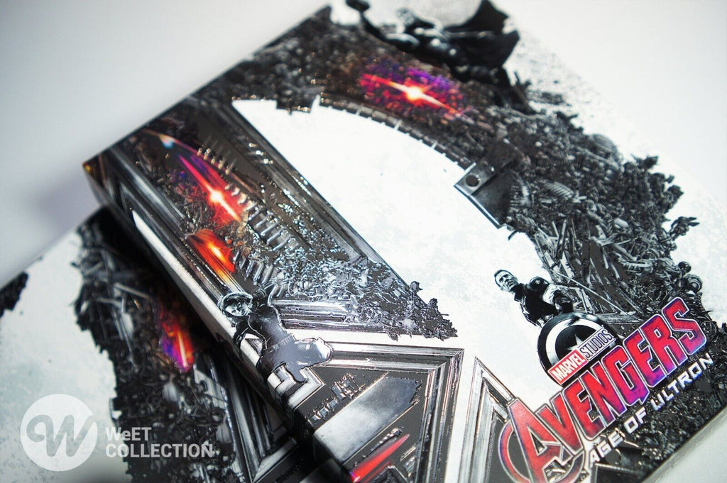 Avengers : L'Ère d'Ultron 4K+2D+3D Blu-ray SteelBook Collection WeET Exclusive #15 Fourreau intégral A1