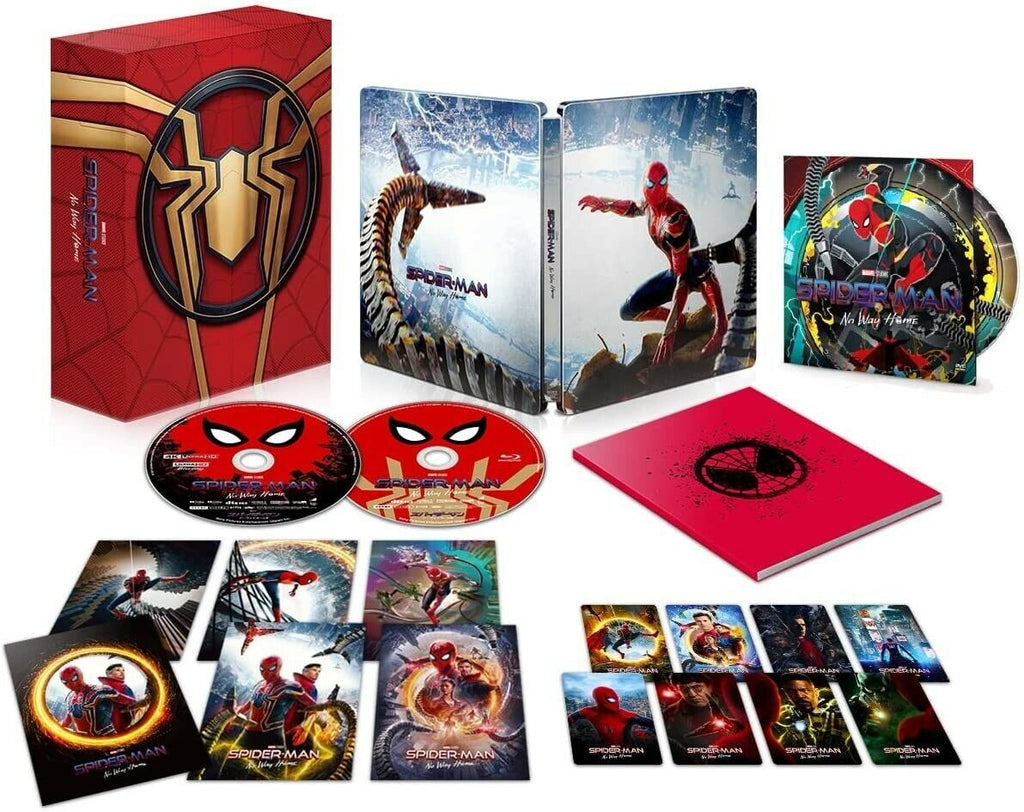 Spider-Man : No Way Home 4K Blu-ray Steelbook Exclusivité Amazon Japon