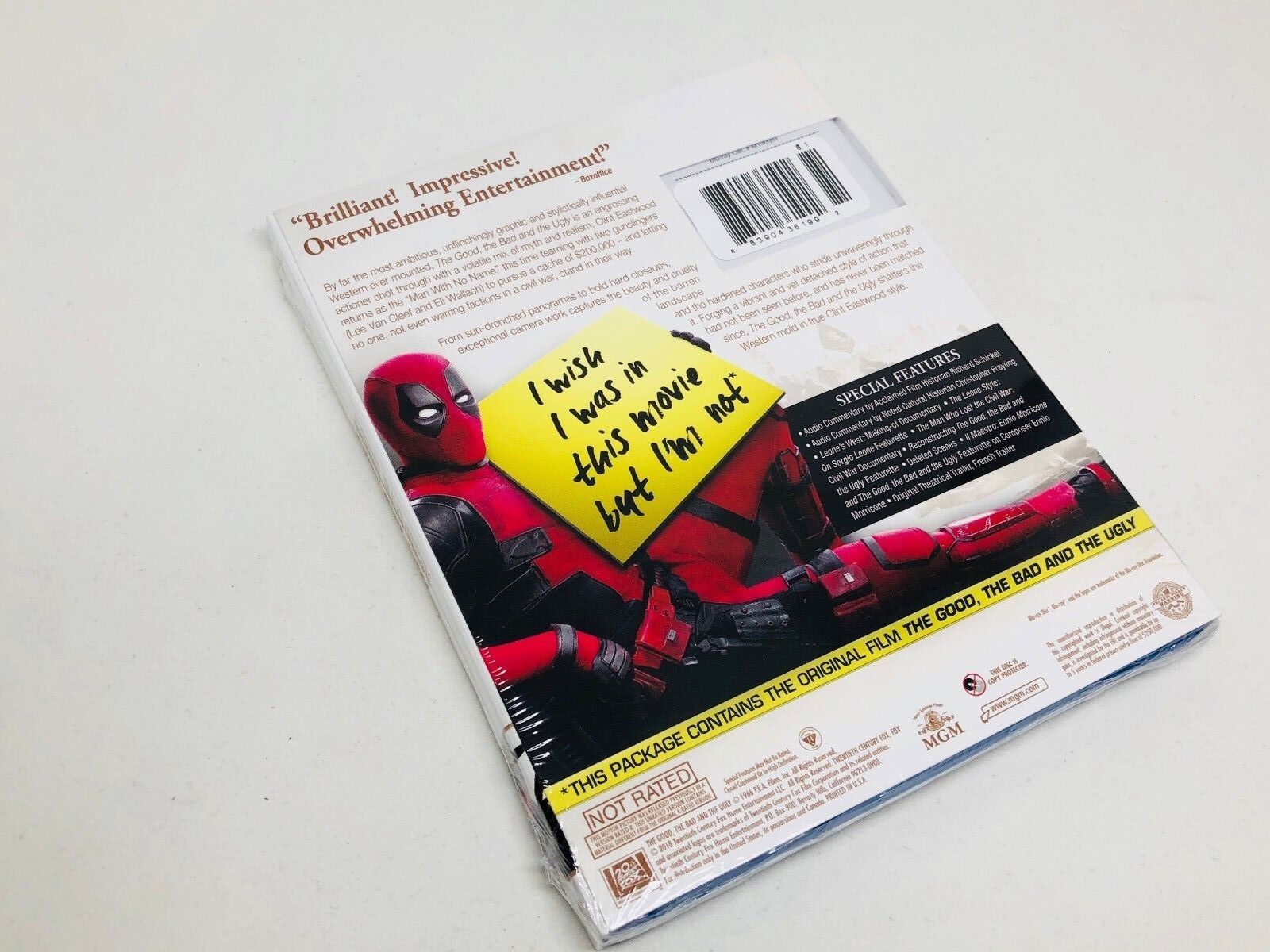 Le Bon, la Brute et le Truand Blu-ray - Photobomb Deadpool (exclusivité Walmart) et Movie Cash