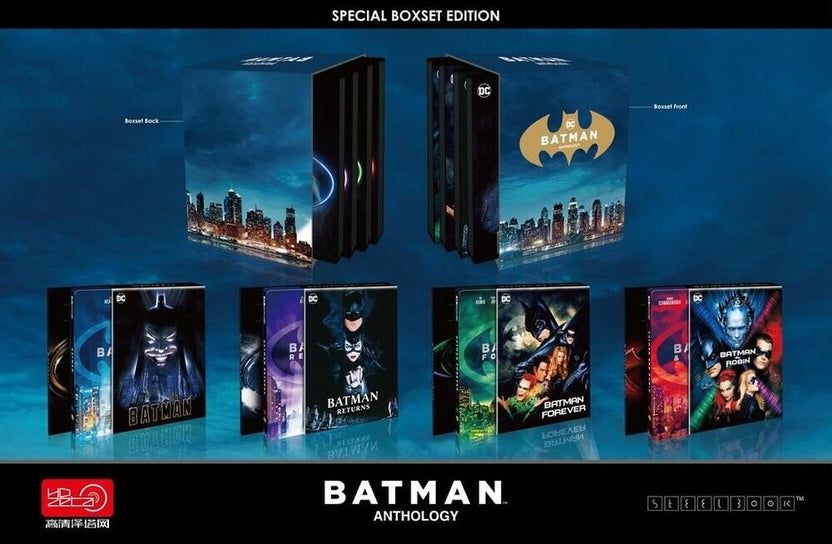 Silver Batman Collection Batman Anthology HDZeta Exclusive Silver Label Box Set – bluraylifestore