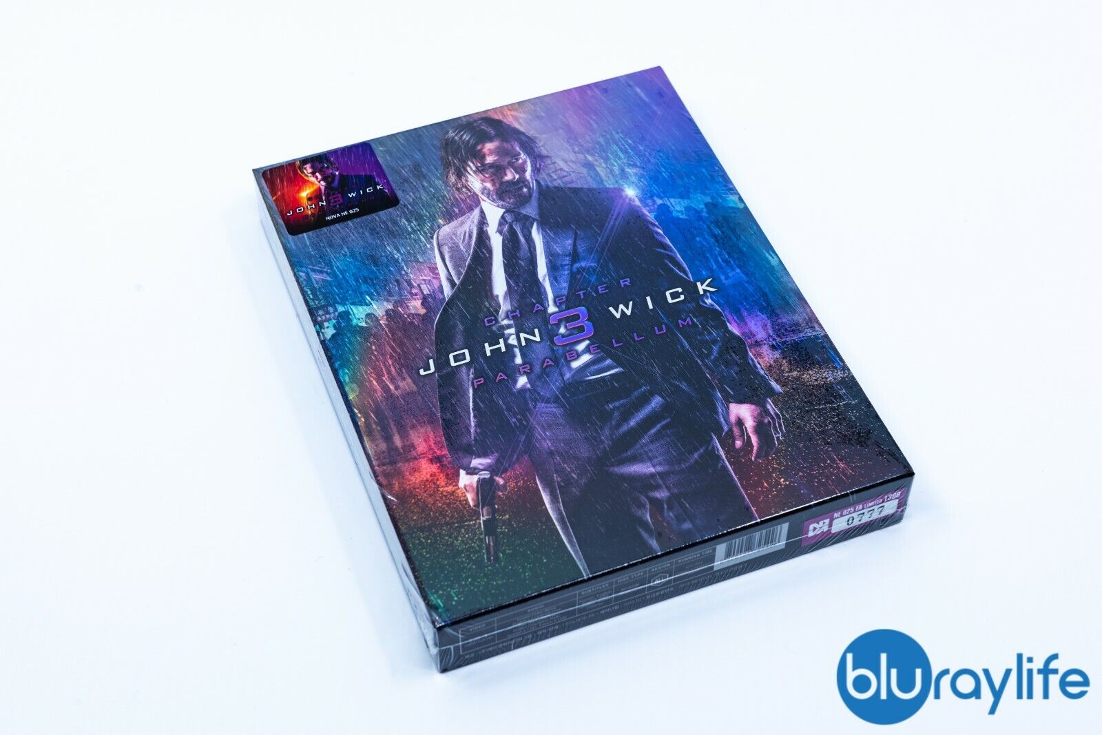 John Wick : Chapitre 3 Parabellum Blu-ray Steelbook Novamedia Exclusive #25 Full Slip A