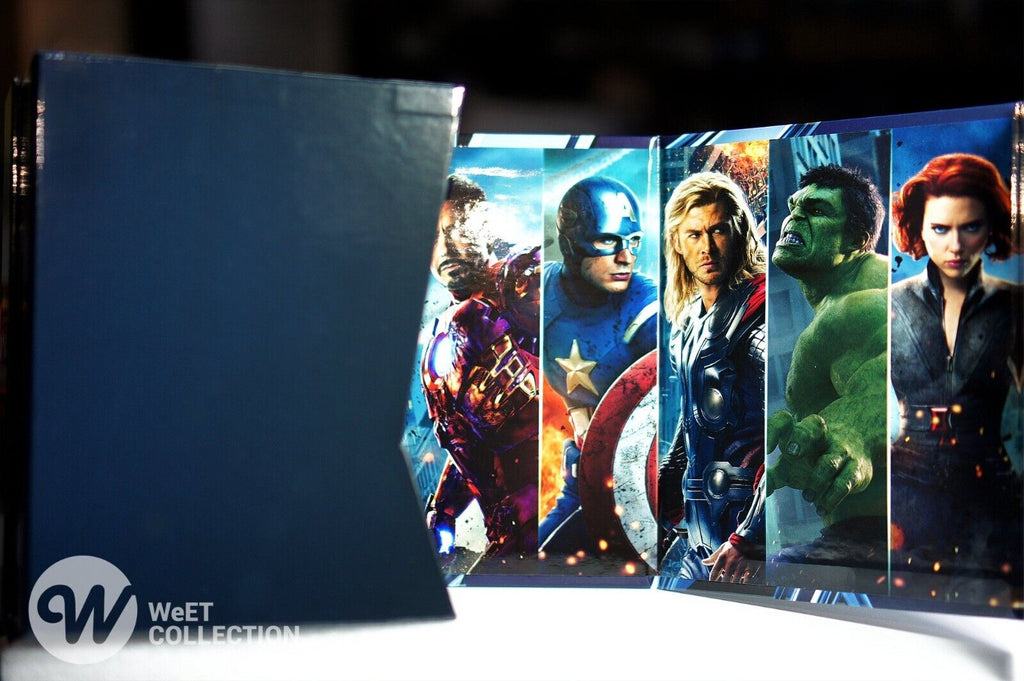 Coffret SteelBook Blu-ray Avengers 4K+2D+3D Collection WeET Exclusive n° 14