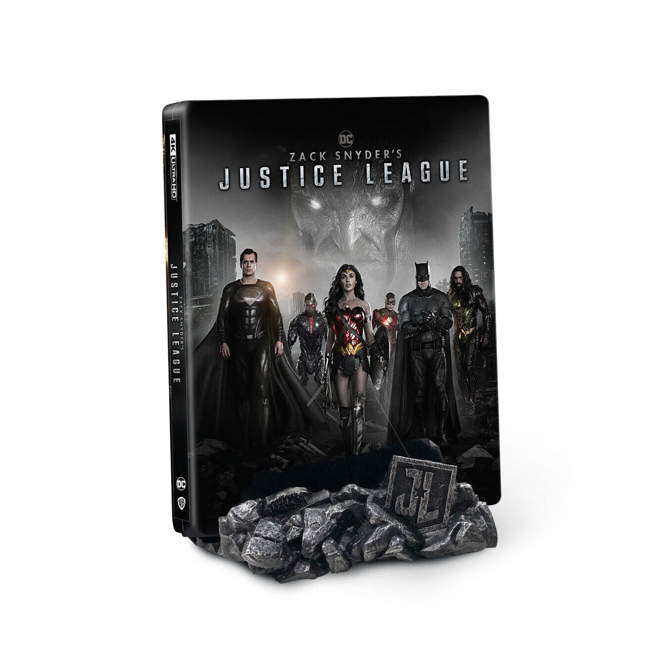 Zack Snyder's Justice League 4K Blu-ray Steelbook Manta Lab Exclusive ME#39 Motherbox Human