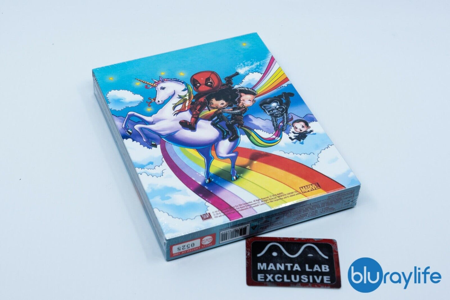 Deadpool 2 Blu-ray SteelBook Manta Lab Exclusive ME#20 Lenticular Slip