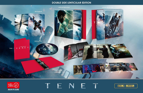 Tenet 4K+2D Blu-ray Steelbook HDzeta Exclusive Gold Label One