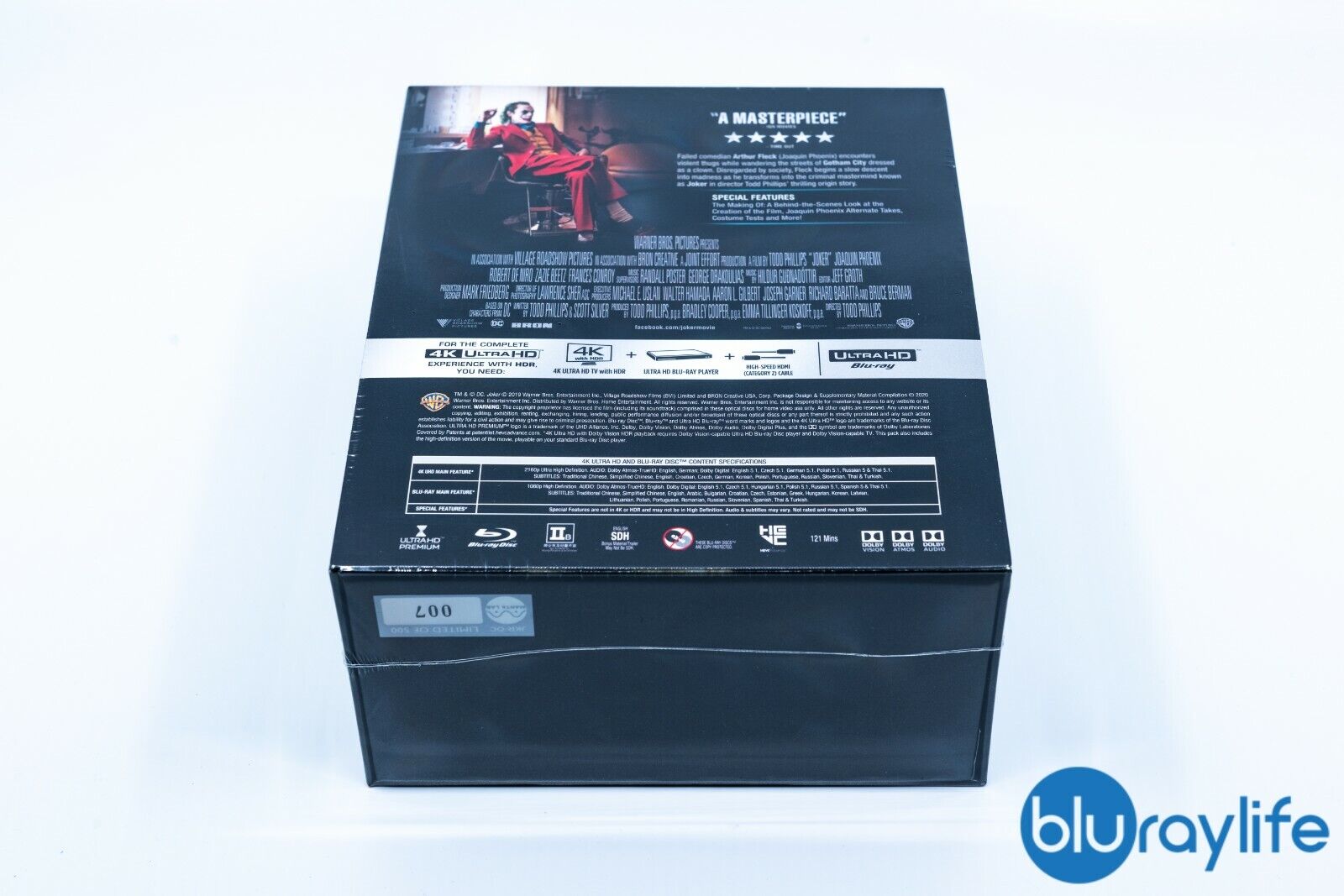 Coffret Steelbook Blu-ray 4K Joker Manta Lab Exclusive ME#29 One Click