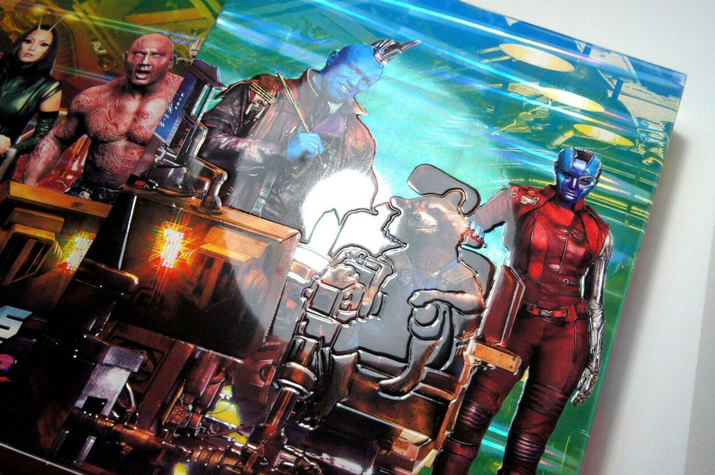Guardians of the Galaxy Vol. 2 3D+2D Blu-ray Steelbook WeET Exclusive One Click Box Set