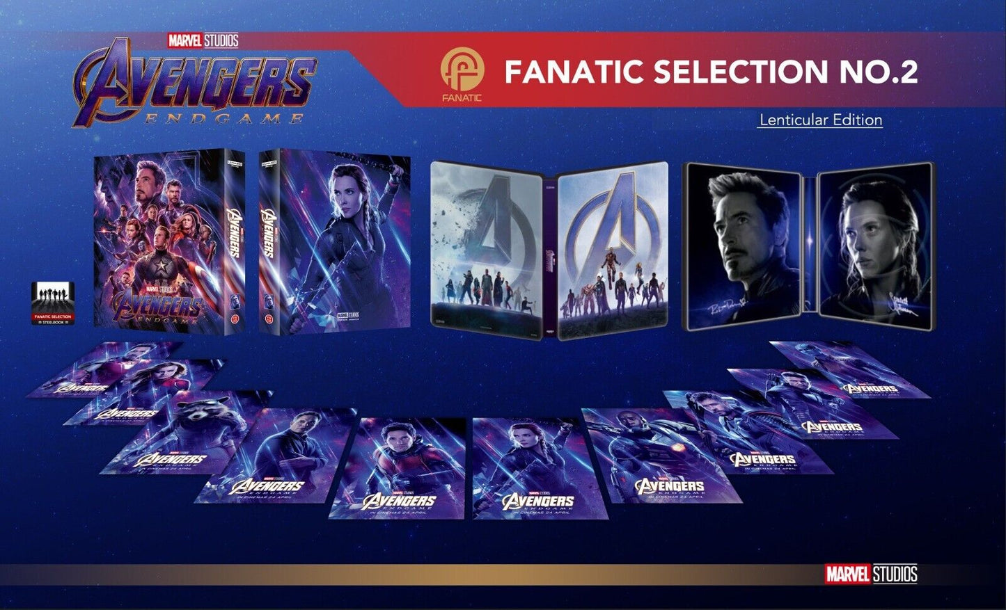 Avengers: Endgame 4K Blu-ray SteelBook Fanatic Selection No.2