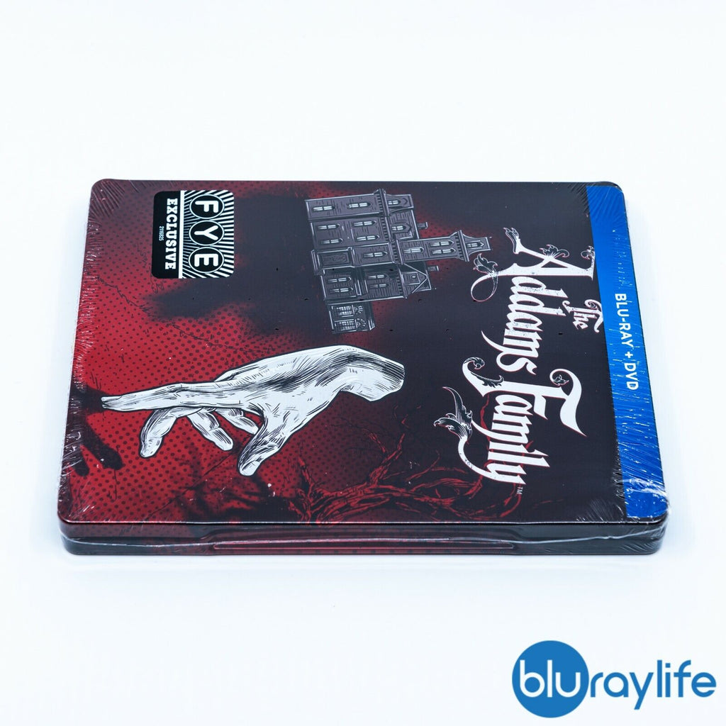 La Famille Addams Blu-ray Steelbook exclusif FYE