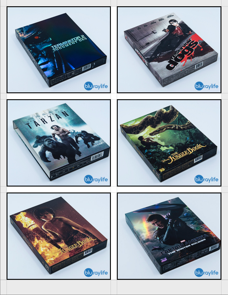 Empty Slip Covers Only In Mint Condition No Discs or Steelbook Included