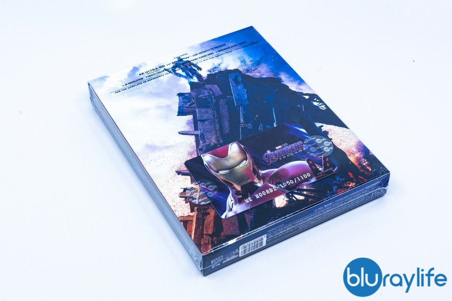 Avengers: Endgame 4K+2D Blu-ray Steelbook WeET Collection #8 Lenticular Slip B2