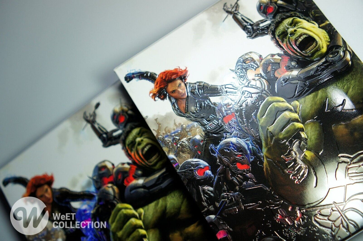 Avengers: Age of Ultron 4K+2D+3D Blu-ray SteelBook WeET Collection Exclusive #15 Lenticular Full Slip B1