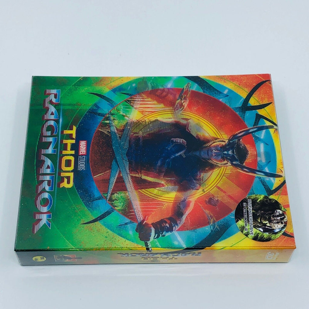 Thor : Ragnarok 3D+2D Blu-ray Steelbook Édition Exclusive Blufans n° 44 - Pochette Lenticulaire