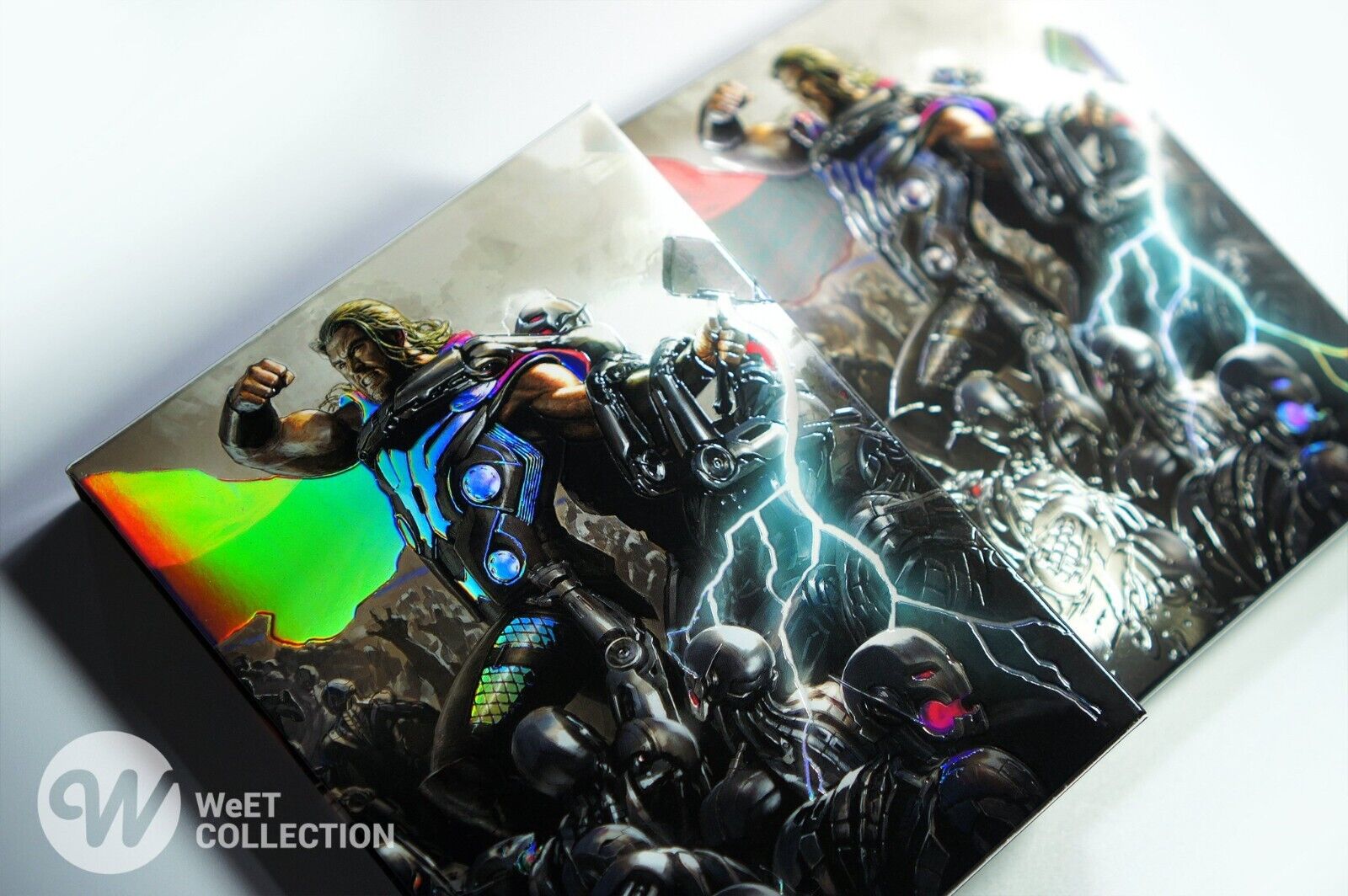 Avengers : L'Ère d'Ultron 4K+2D Blu-ray SteelBook Collection WeET Exclusive #15 Lenticulaire Full Slip B2
