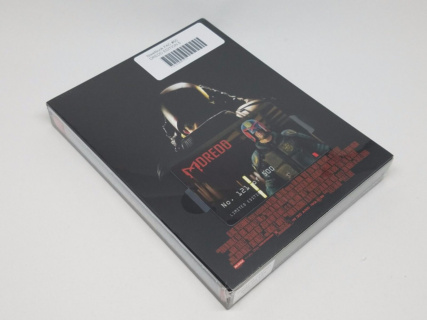 Dredd 3D+2D Blu-ray Filmarena Collection #50  E5 Full Slip