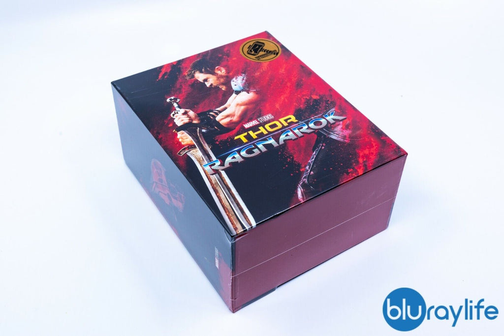 Coffret Steelbook Blu-ray 3D+2D Thor : Ragnarok, édition exclusive Blufans n° 44, disponible en un clic