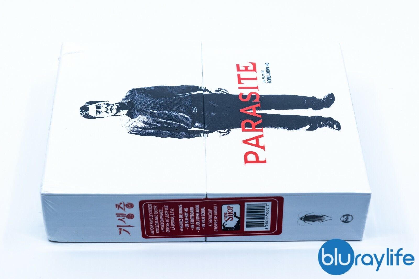 Parasite 4K Blu-ray Steelbook Édition Coffret Exclusive The Jokers Shop