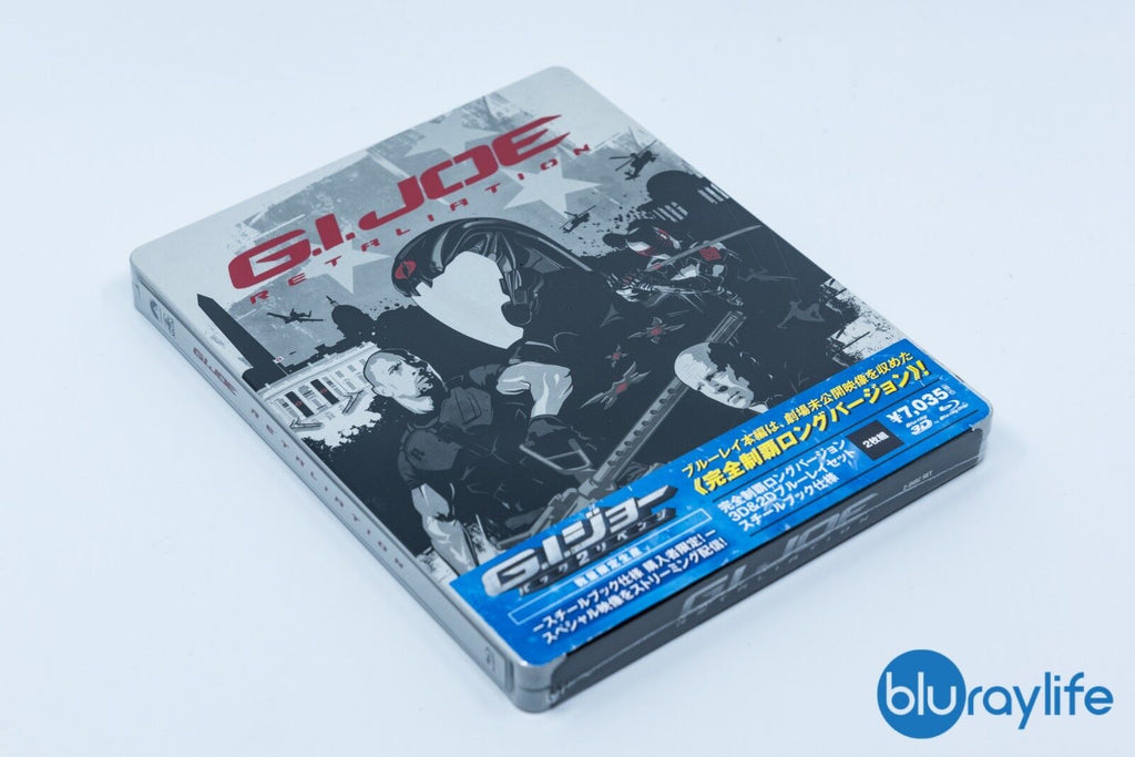 GI Joe : Retaliation SteelBook 3D Version Cinéma et Version Longue 2D JAPON