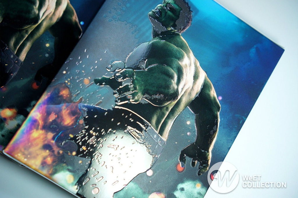 Avengers 4K+2D+3D Blu-ray SteelBook WeET Collection Exclusive #14  Full Slip A1