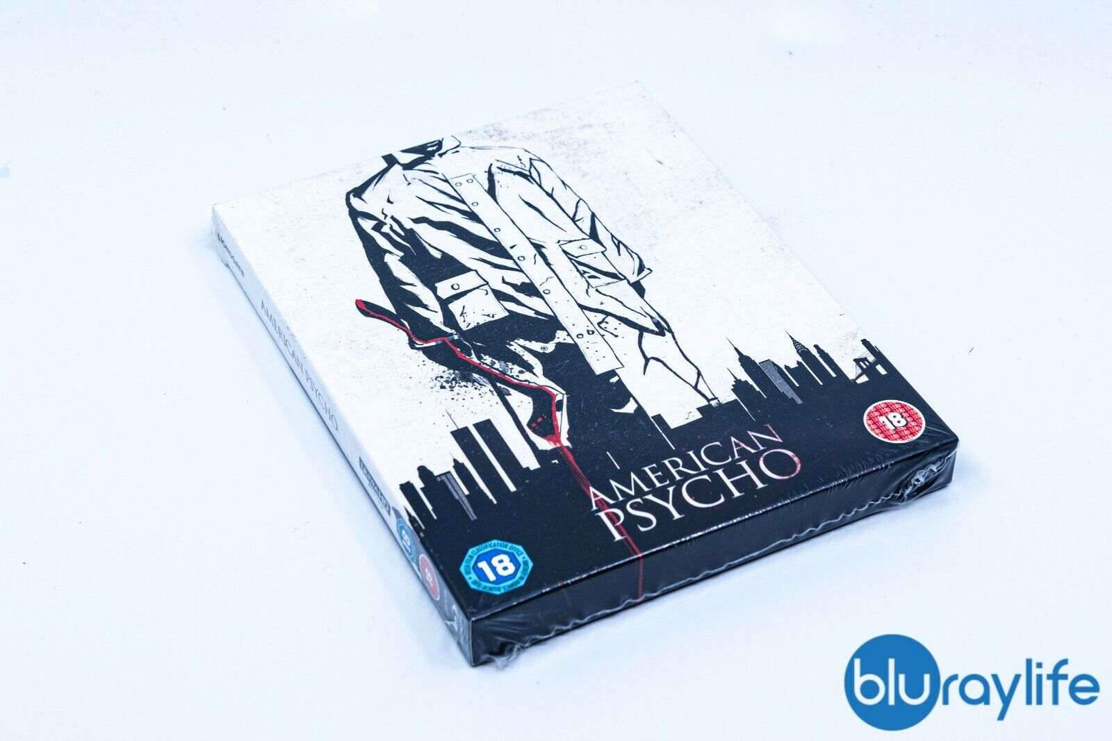 Édition Steelbook Blu-ray 4K American Psycho, exclusivité Zavvi 