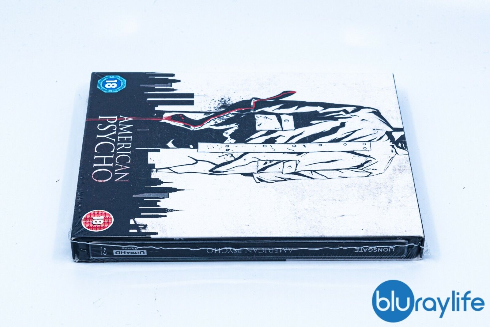 Édition Steelbook Blu-ray 4K American Psycho, exclusivité Zavvi 