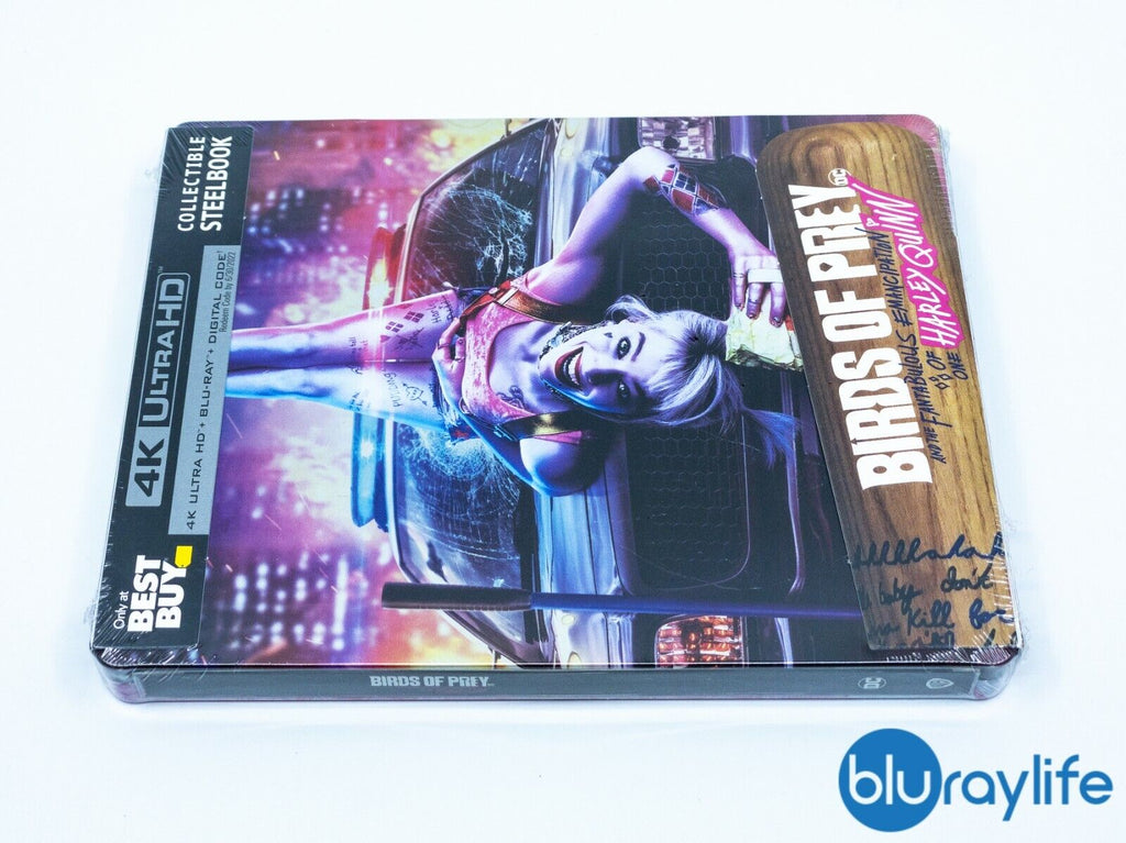 Birds of Prey Blu-ray 4K Steelbook + Digital Exclusive Best Buy