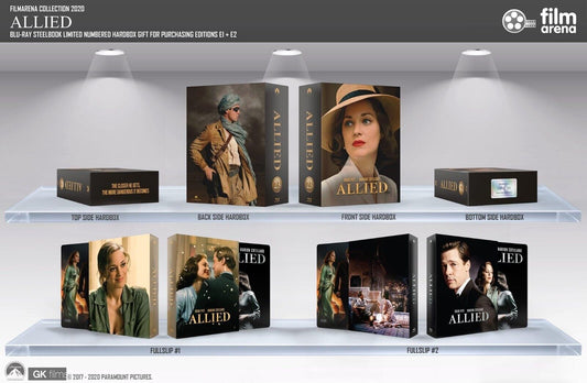 Allied Blu-ray Steelbook Filmarena Collection #137 Box Set