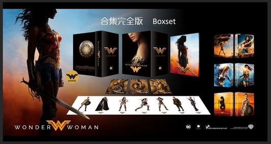 Wonder Woman 4K+2D+3D Blu-ray Steelbook Blufans Exclusive #58 One Click Box Set