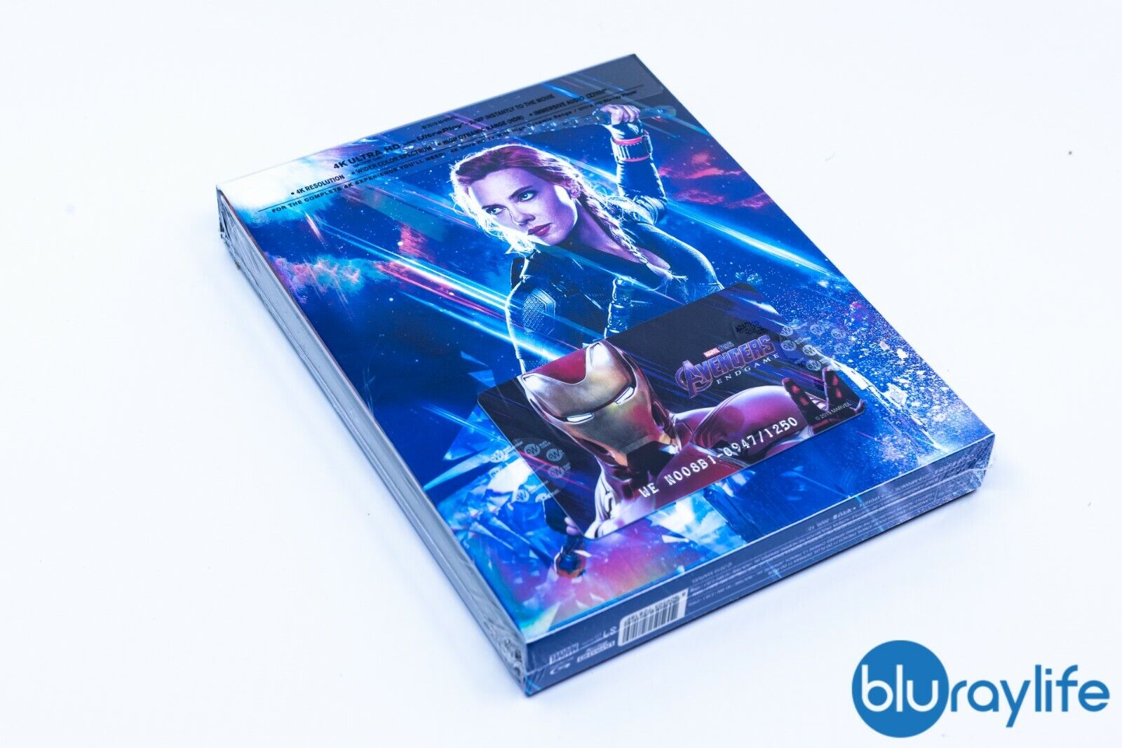 Avengers : Endgame 4K+2D Blu-ray Steelbook WeET Collection #8 Pochette lenticulaire B1