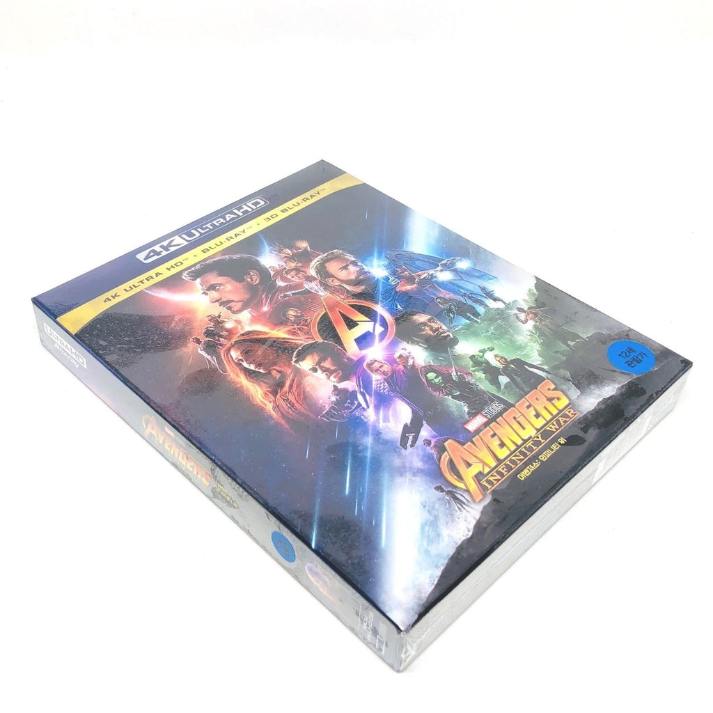 Avengers : Infinity War 4K+3D+2D Blu-ray Steelbook SM Life Design Exclusive Full Slip