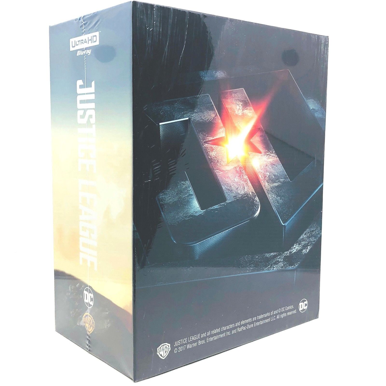 Coffret Steelbook HDzeta exclusif Gold Label 4K+3D+2D Blu-ray Justice League, disponible en un clic