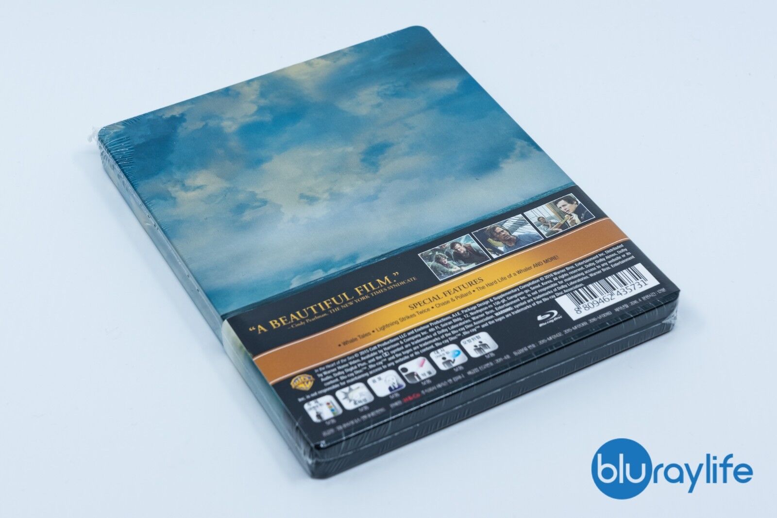 Au cœur de l'océan 3D + Blu-ray Steelbook