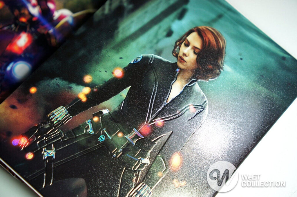 Coffret SteelBook Blu-ray Avengers 4K+2D+3D Collection WeET Exclusive n° 14