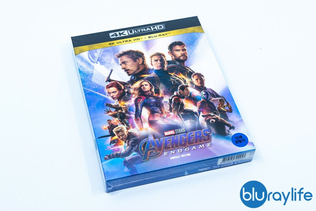 Avengers : Endgame 4K+2D Blu-ray Steelbook SM Life Design Exclusive Full Slip